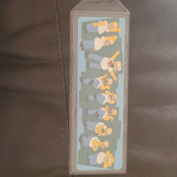 Homer Simpson bookmark